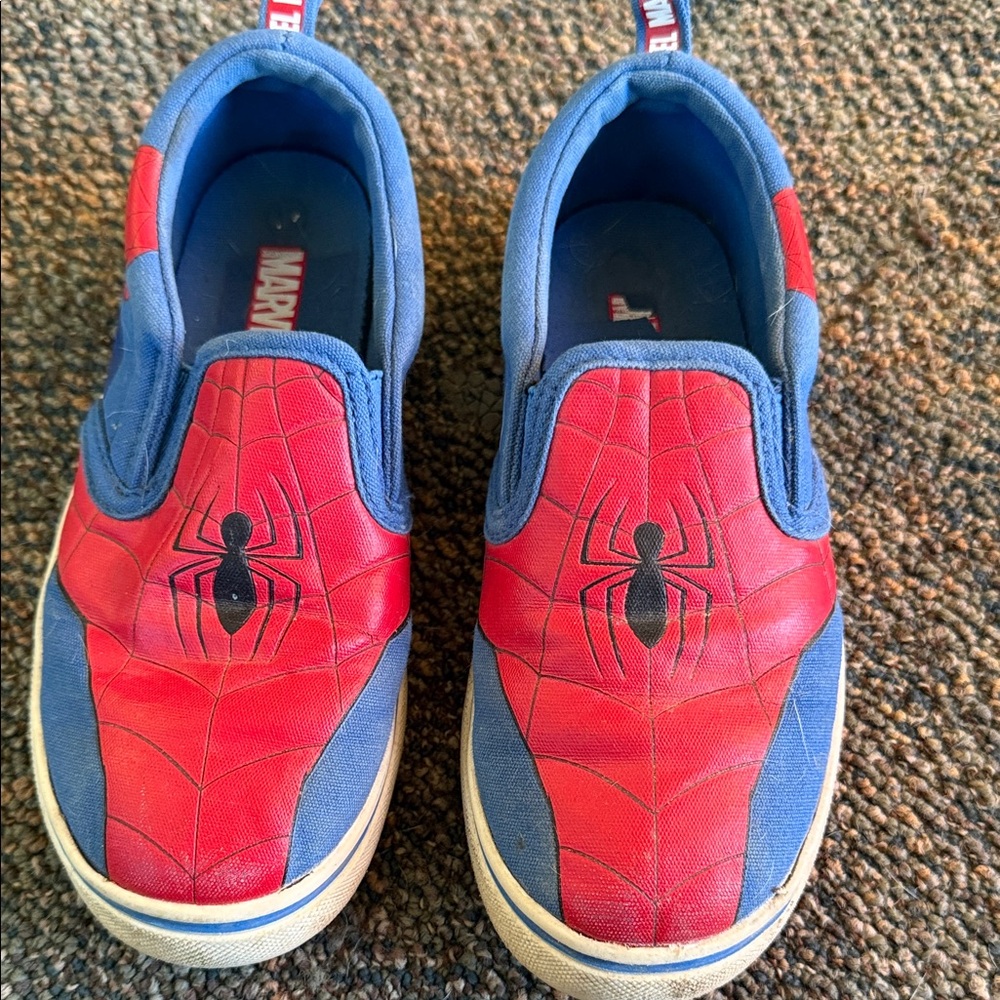 Marvel Kids Spider-Man Red and Blue Sneakers